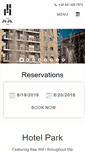 Mobile Screenshot of parkhotellarisa.gr