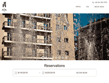 Tablet Screenshot of parkhotellarisa.gr